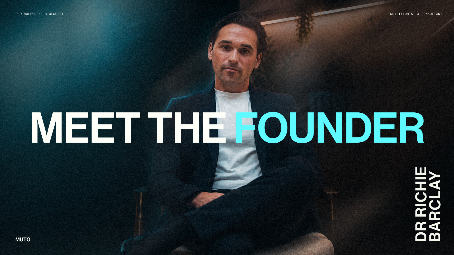 <h3>FOUNDER STORY</h3><h2></h2><h2>The human before the <br/>institution</h2>