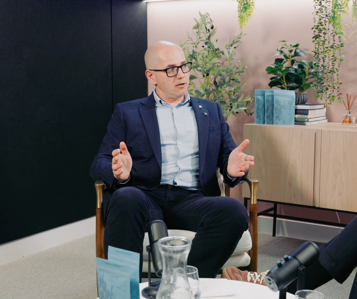 A MUTO scientific advisory board member being interviewed