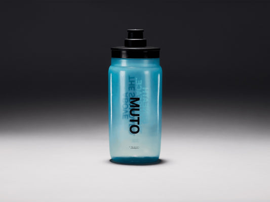 The MUTO Performance Bottle, the MUTO wordmark face to camera